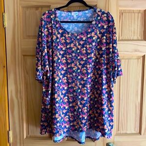 LuLaRoe Irma 3X Floral Print